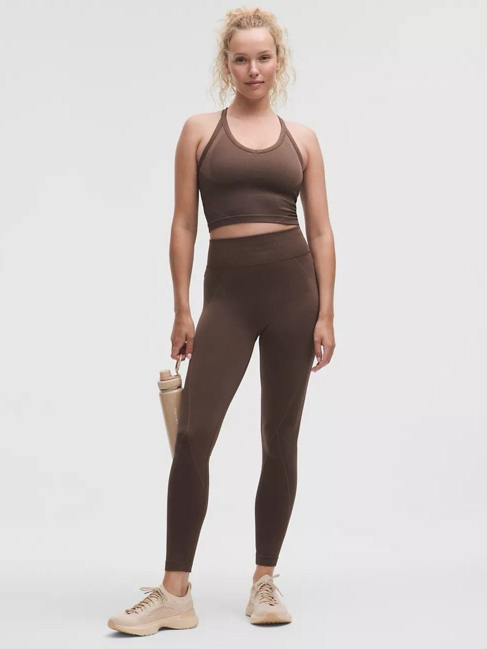 Lululemon Get Low SET Leggings 8 Bra Tank M B/C NWT flawed / EUC